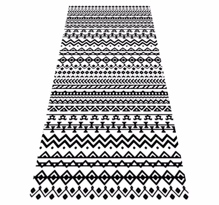 Covor de vinil harta lumii decor model tribal - TenStickers