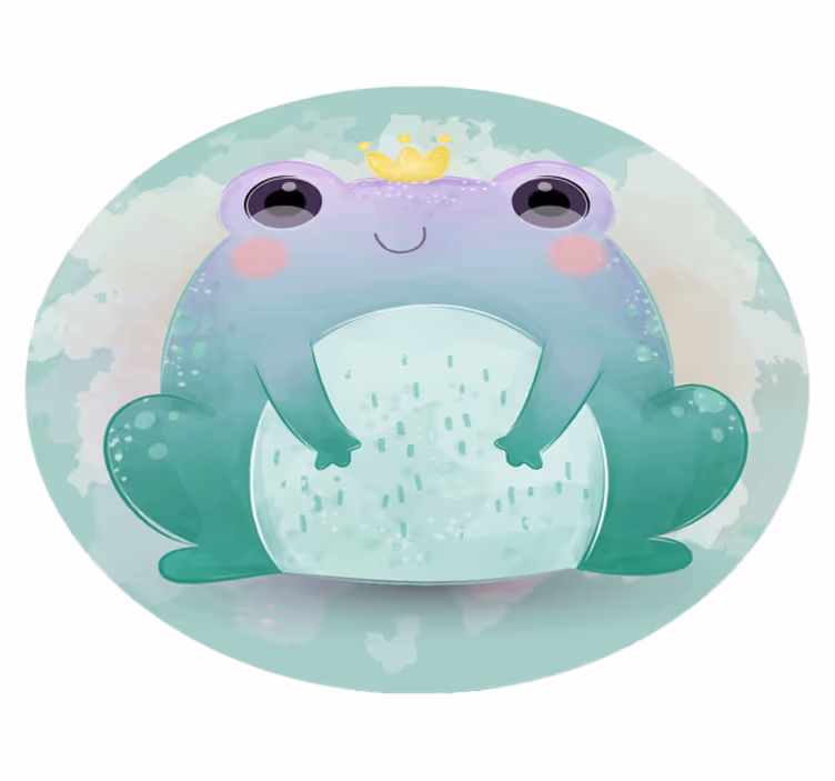 Alții covor de vinil prieteni acvatici din desene animate - TenStickers