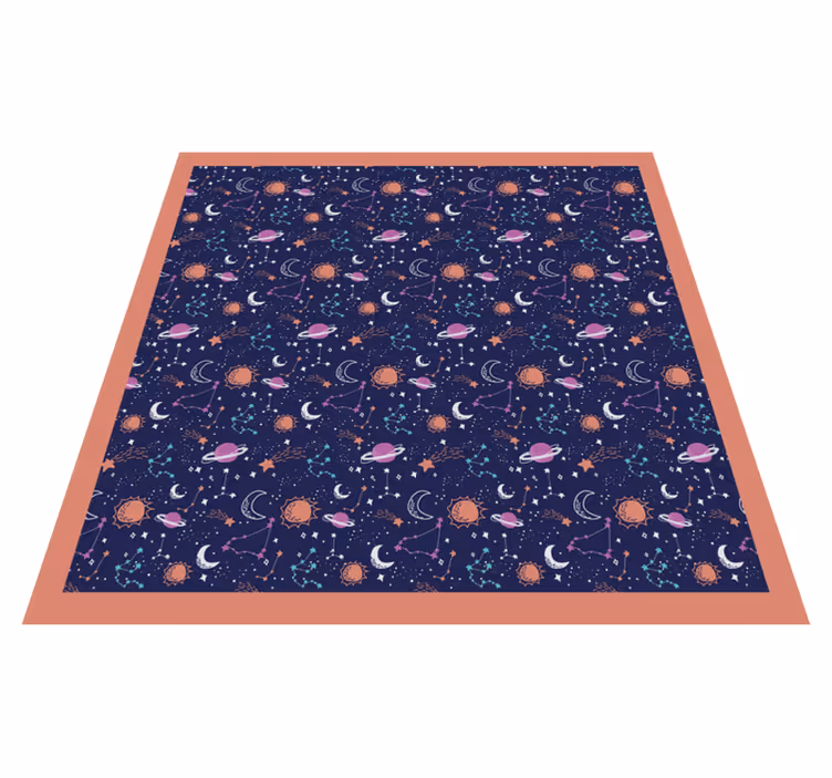 Alții covor de vinil joc în spațiu cosmic - TenStickers