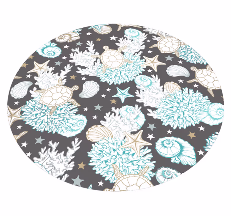 Covor vinil animal motiv marin - TenStickers