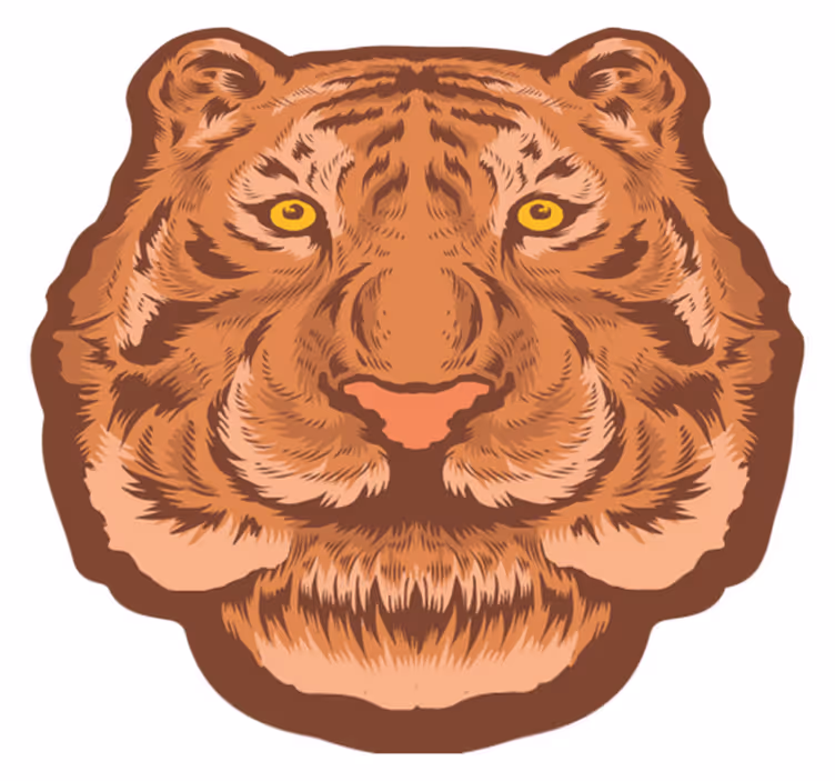 Covor tigla emblema animal vinil - TenStickers