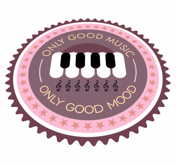 Covor modern pentru pian mare pentru sufragerie - TenStickers