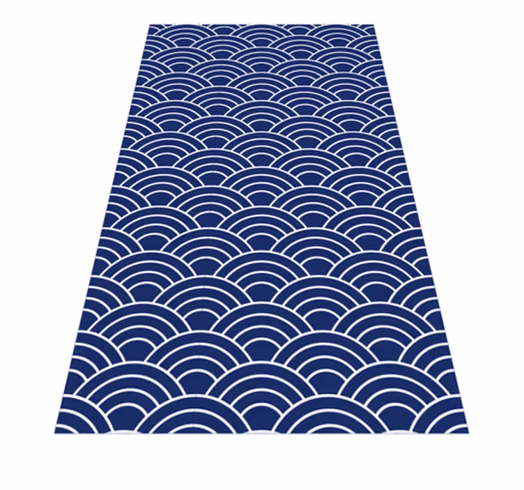 Covor modern cu design oriantal și motiv - TenStickers