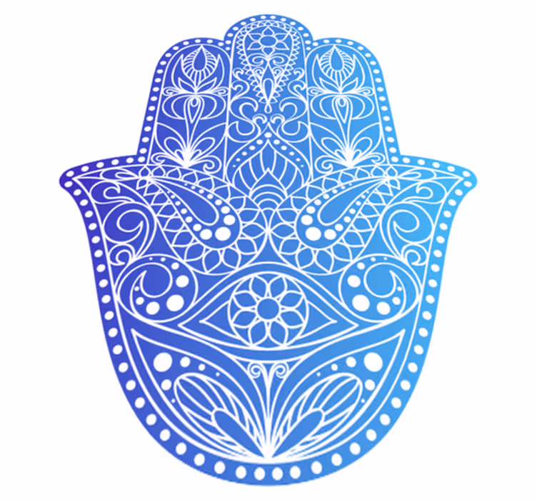 Covor vinil mandala decor inspirat de mandale - TenStickers