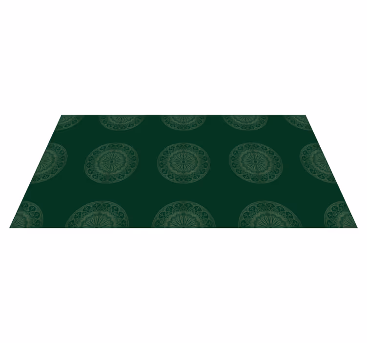 Covor vinil mandala design cu motiv mandala - TenStickers