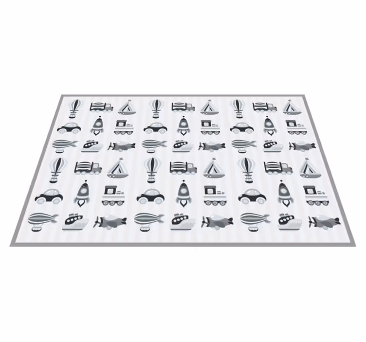 Covor de vinil pentru vehicule gri - TenStickers