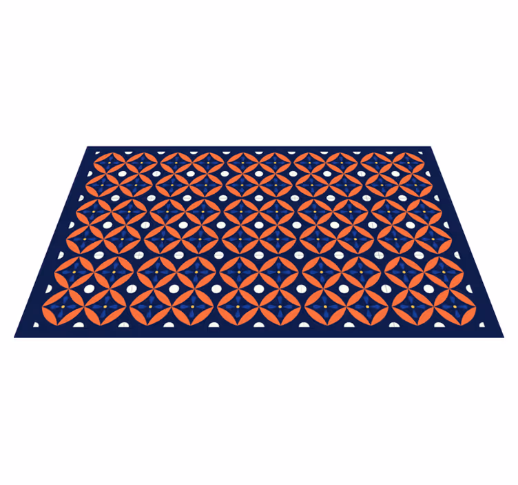 Covor de vinil geometric afișaj cu model geometric - TenStickers
