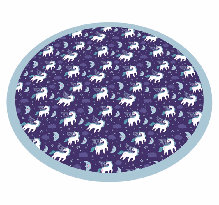 Alții covor de vinil cerc de urs polar - TenStickers