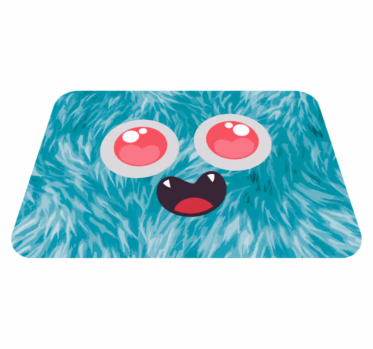 Alții covor de vinil chip de monstru - TenStickers