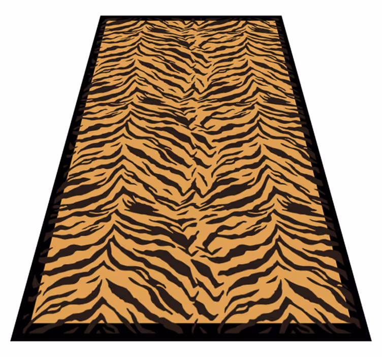Covor din vinil cu efect animal tigru - TenStickers