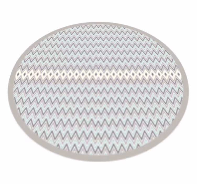 Covor vinil vărgat detaliu model chevron - TenStickers