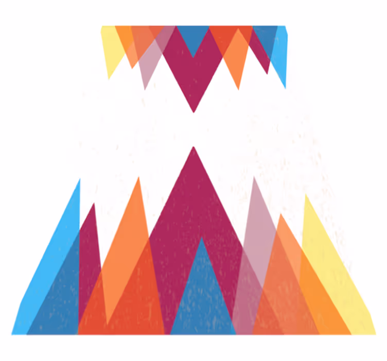 Covor nordic colorat design nordic - TenStickers