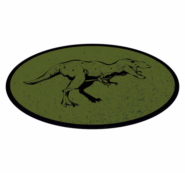 Alții covor de vinil tematică cu dinozauri - TenStickers