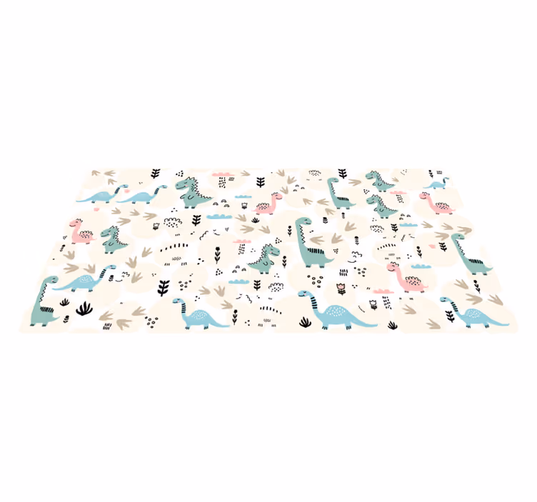 Covoare cu imprimeu animal model dinozauri - TenStickers
