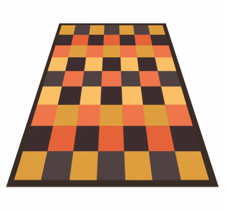 Covor modern design pătrat multicolor - TenStickers