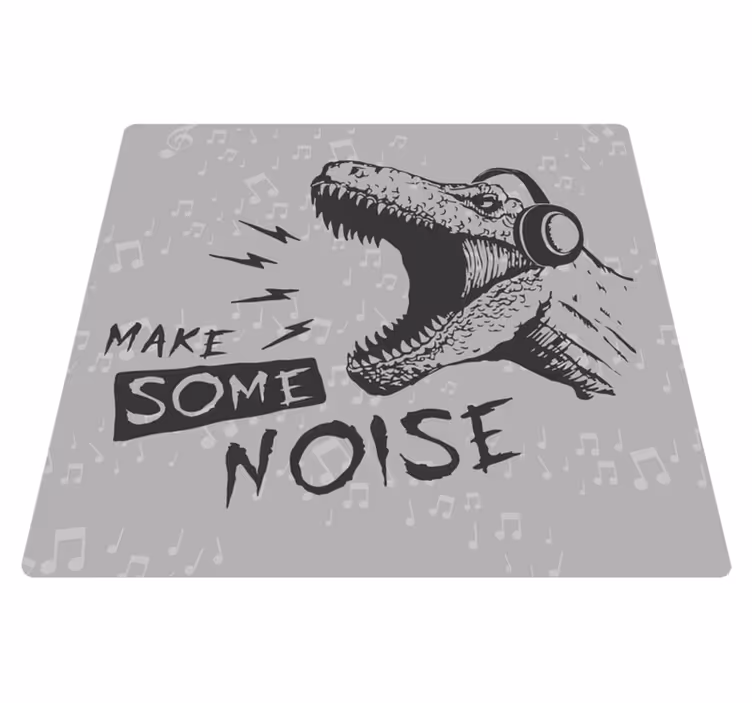 Alții covor de vinil sunet dinamic de dinozaur - TenStickers