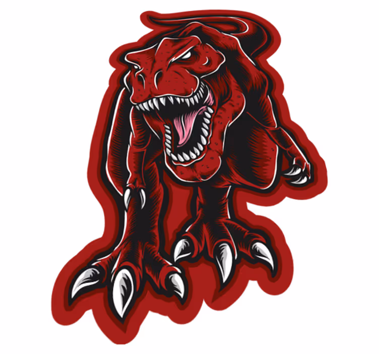 Covor vinil animal dinozaur feroce - TenStickers