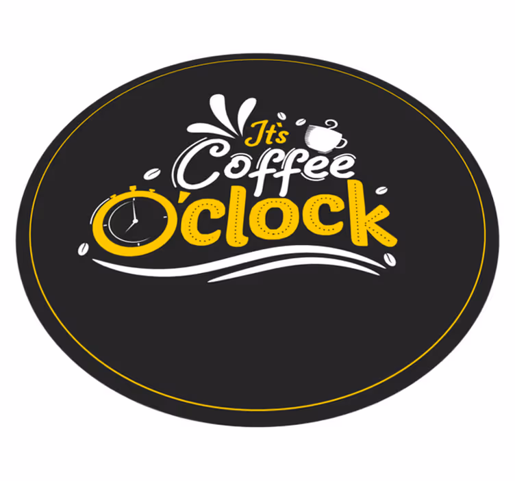 Este covor modern de cafea - TenStickers