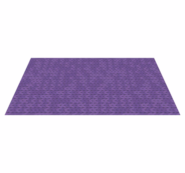 Covor de vinil texturat model împletit violet - TenStickers