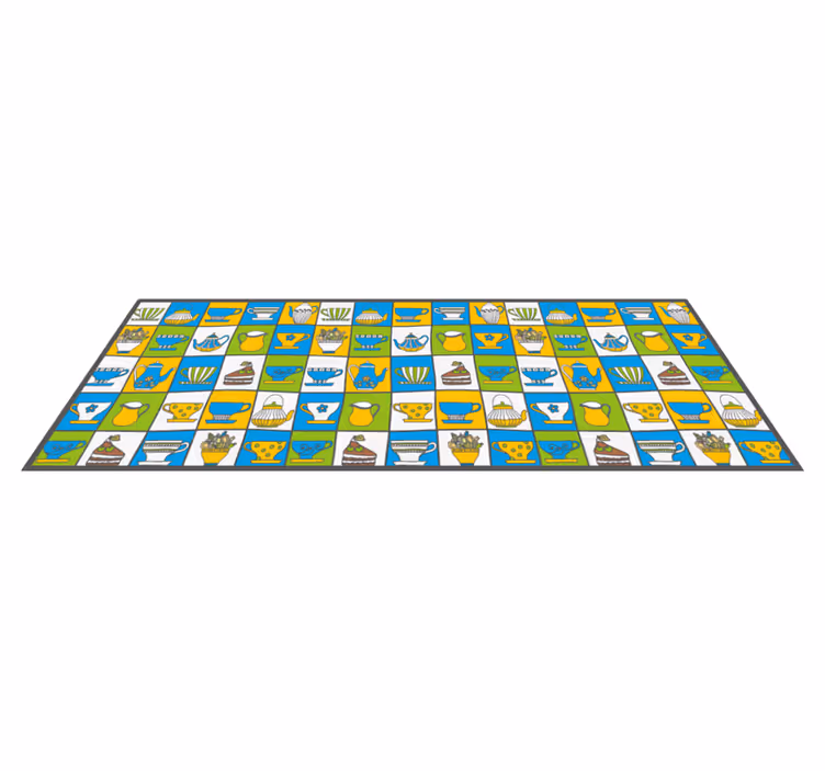 Covor de vinil pentru bucătărie modele culinare - TenStickers