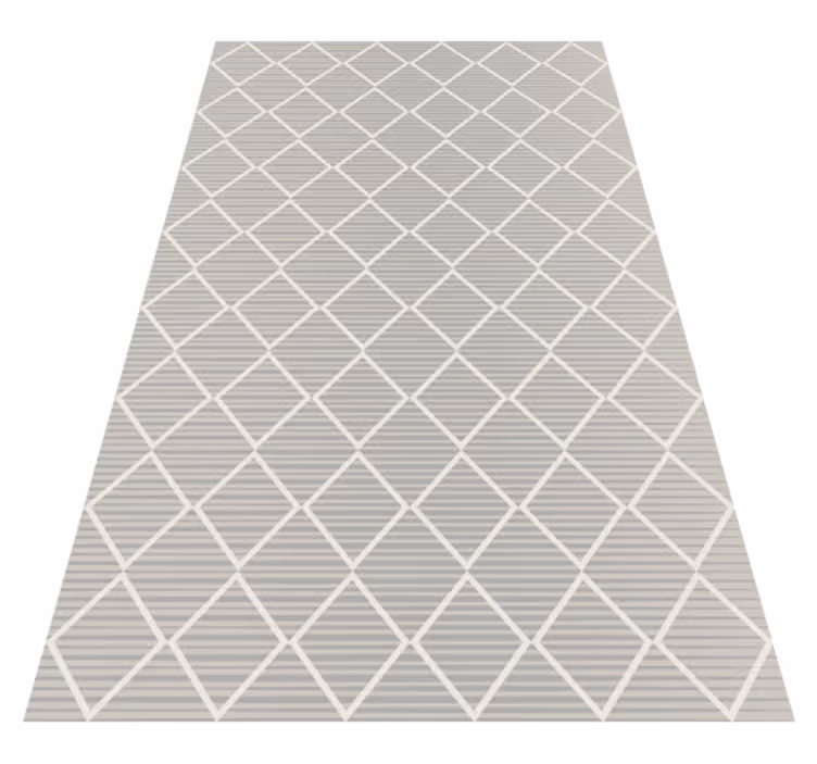 Covor de vinil hol suprafață cu model de diamant - TenStickers