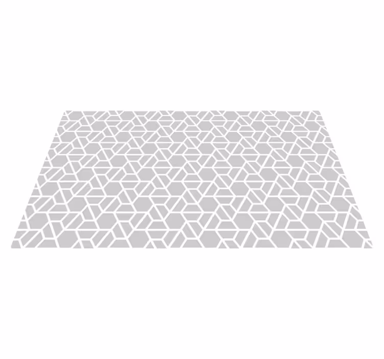 Covoare geometrice cu model modern gri - TenStickers