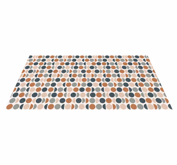 Covoare geometrice cu semicercuri - TenStickers