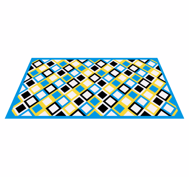 Covor de vinil geometric model geometric geometric - TenStickers