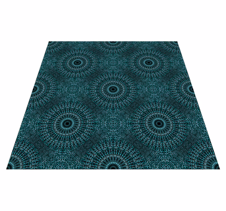 Covor vinil mandala strălucire mandala - TenStickers