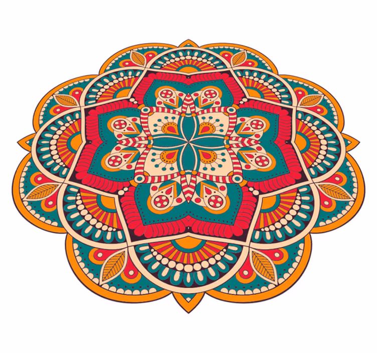 Covor marocan mandala vinil - TenStickers