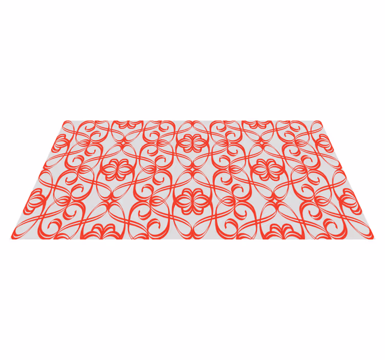 Covor de vinil geometric complexitate învolburată - TenStickers