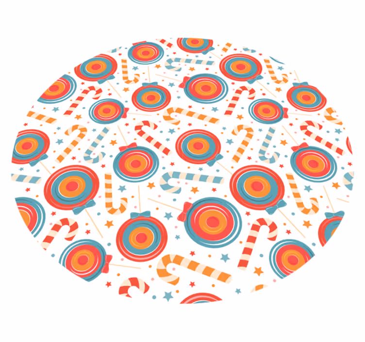 Covor de vinil jocuri imagini candyland - TenStickers
