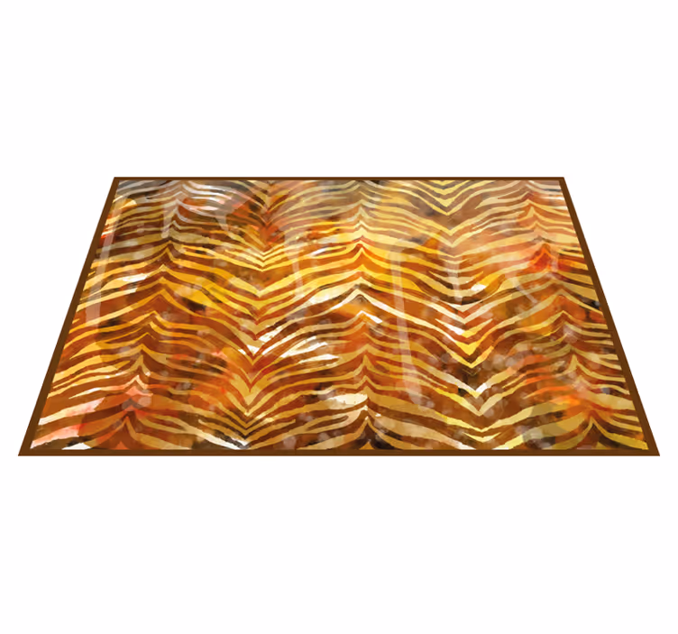 Covor vinil print animalier ambianță de safari - TenStickers