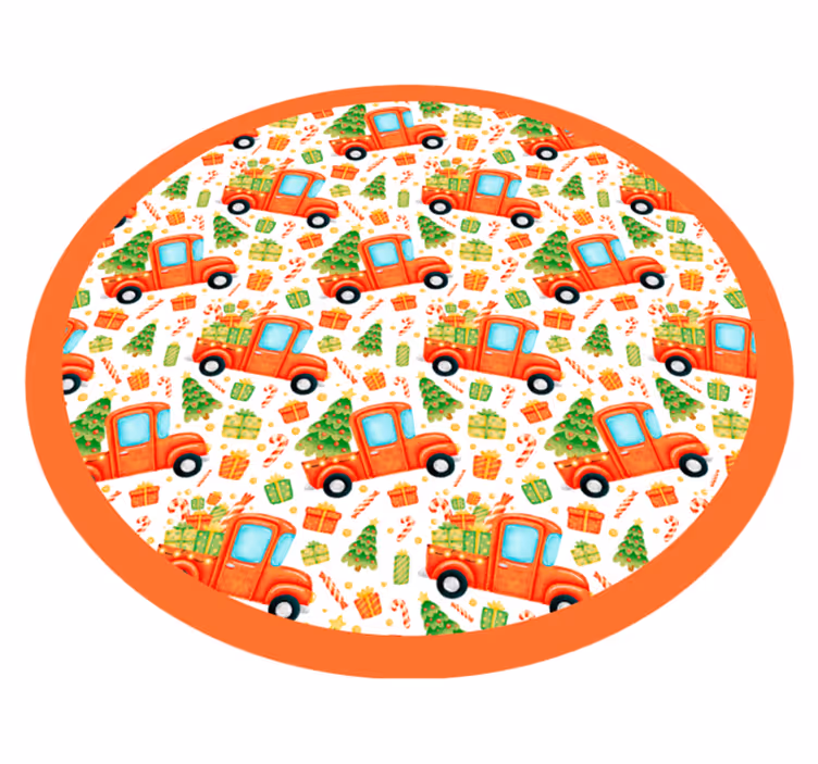 Alții covor de vinil cerc jucăuș de transport - TenStickers