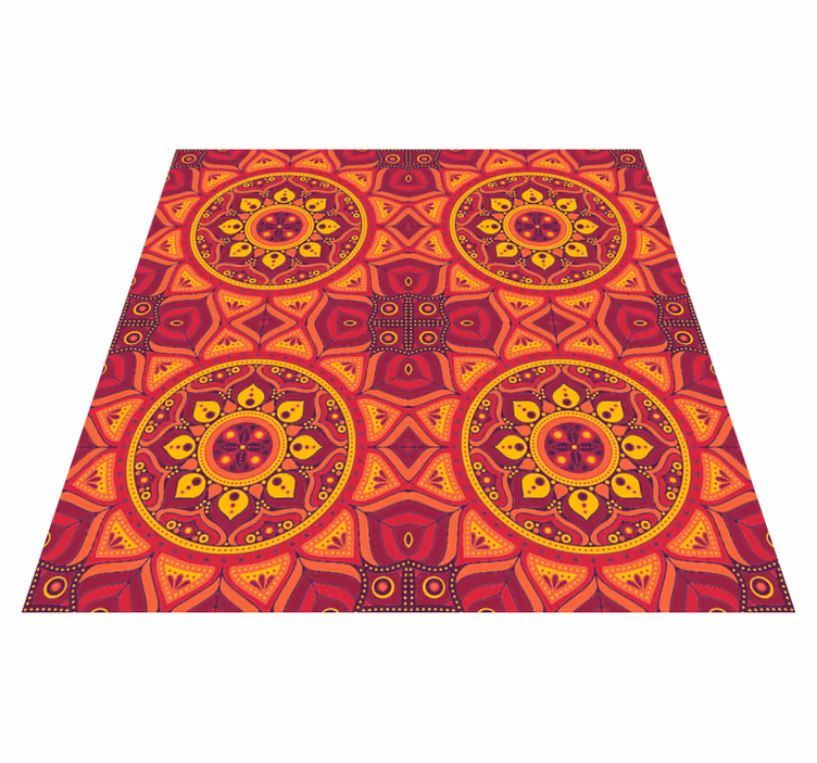 Covor luminos mandala vinil - TenStickers
