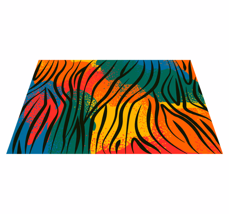 Covor din vinil cu imprimeu animal african - TenStickers