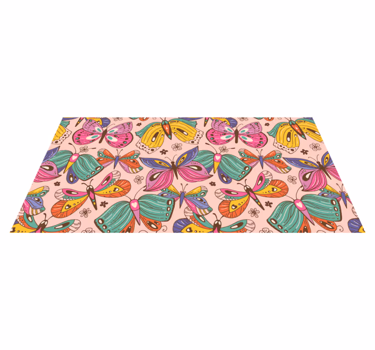 Covoare din vinil cu aripi de fluture - TenStickers