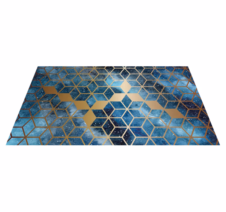 Covoare geometrice moderne galaxie - TenStickers