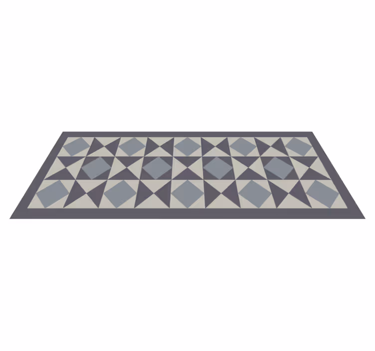 Covor de vinil geometric afișarea formelor geometrice - TenStickers