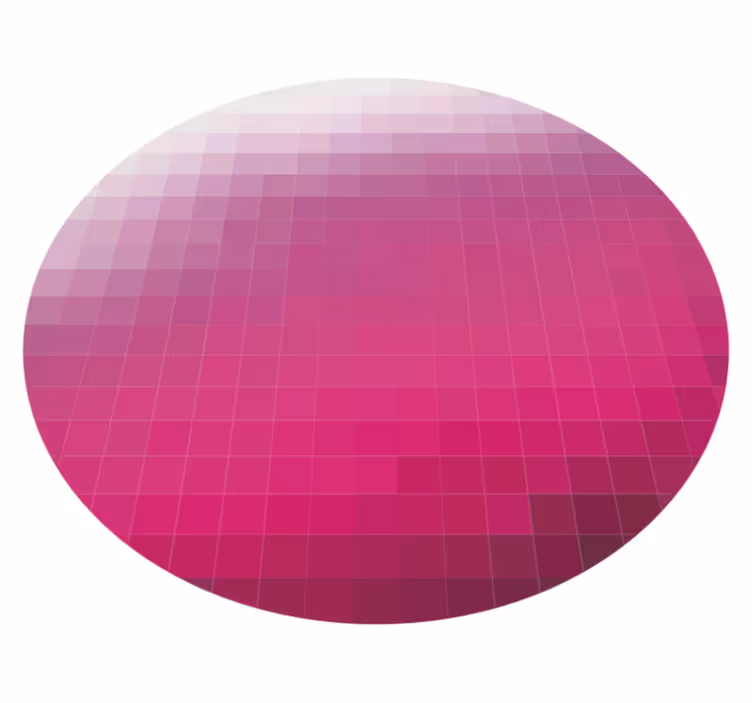 Covor vinil minimalist sferă de gradient - TenStickers