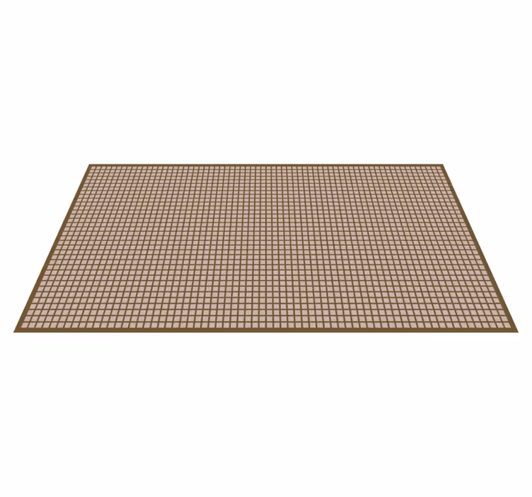 Covor vinil vărgat model de grilă geometrică - TenStickers