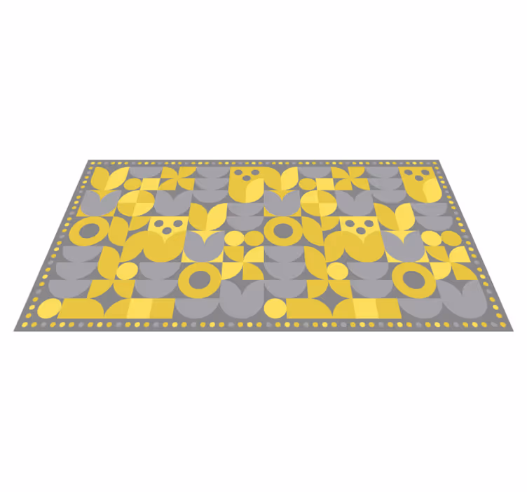Pantone abstracte 2021 covoare geometrice - TenStickers