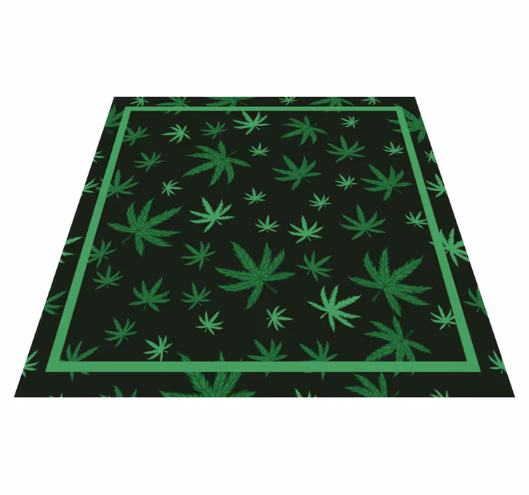 Covoare florale cu frunze de marajuna - TenStickers