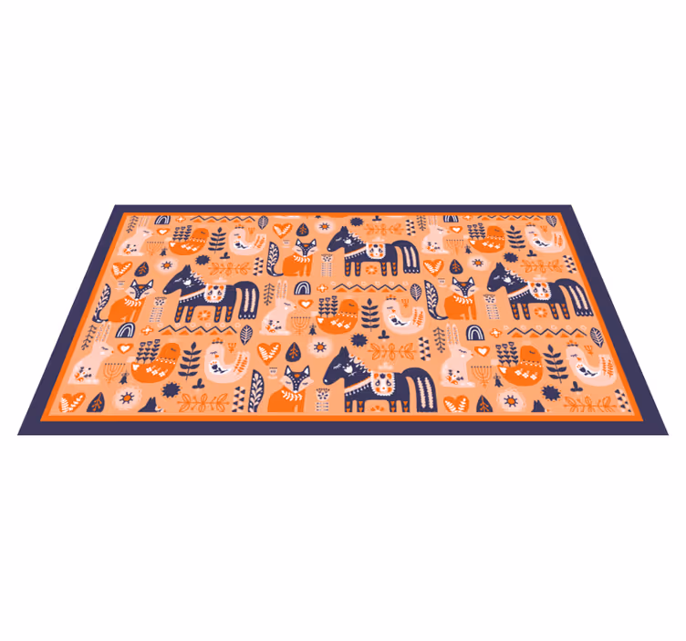 Covor nordic din vinil popular covor din vinil nordic - TenStickers
