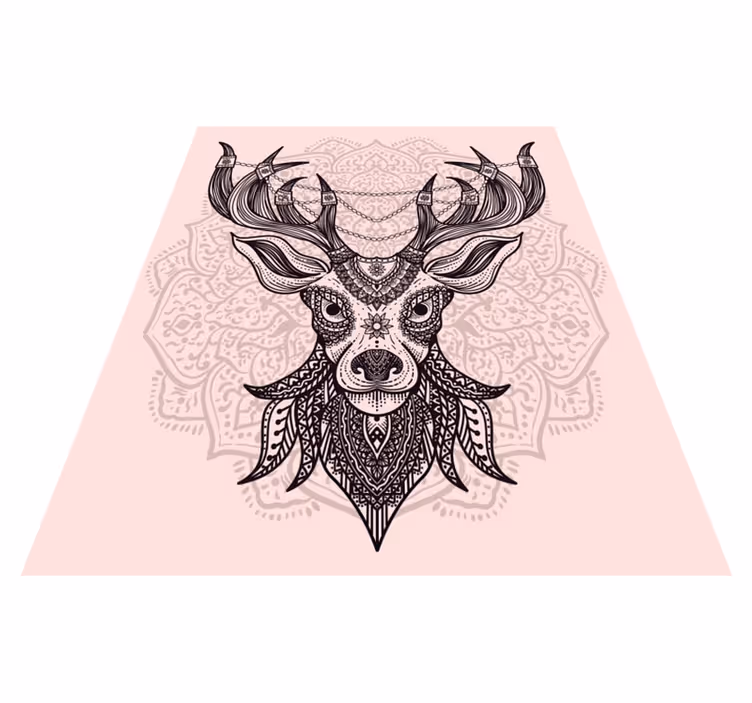 Covor cu cerbi cu model - TenStickers