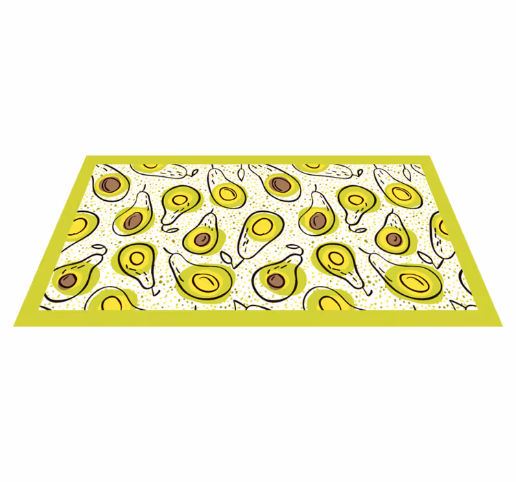 Covor de vinil pentru bucătărie avocado delicios - TenStickers