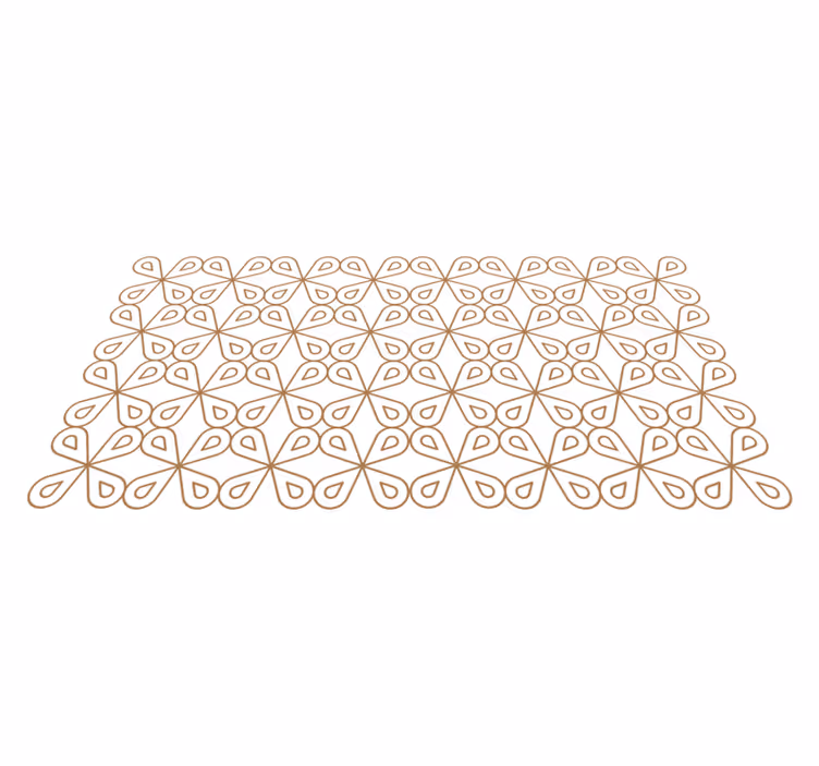 Covor elegant cu dale albe - TenStickers