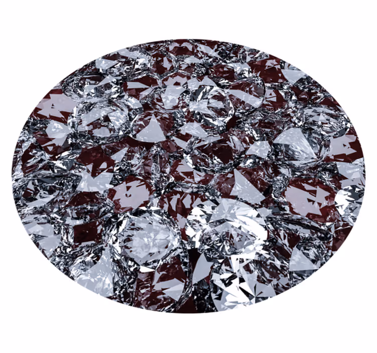 Covor din vinil piatră prețioasă de cristal - TenStickers