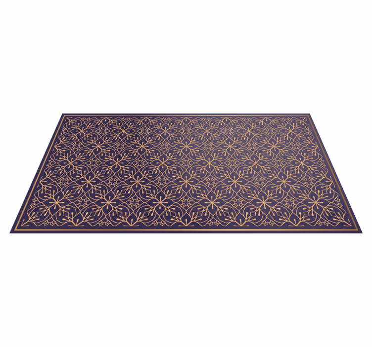 Covor vinil flori și plante concept floral elegant - TenStickers