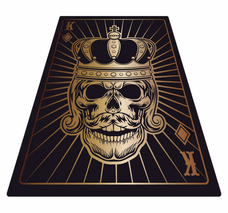 Covor de vinil pentru regele diamantelor - TenStickers